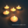 round tin tea candle 12g pressed way tealight